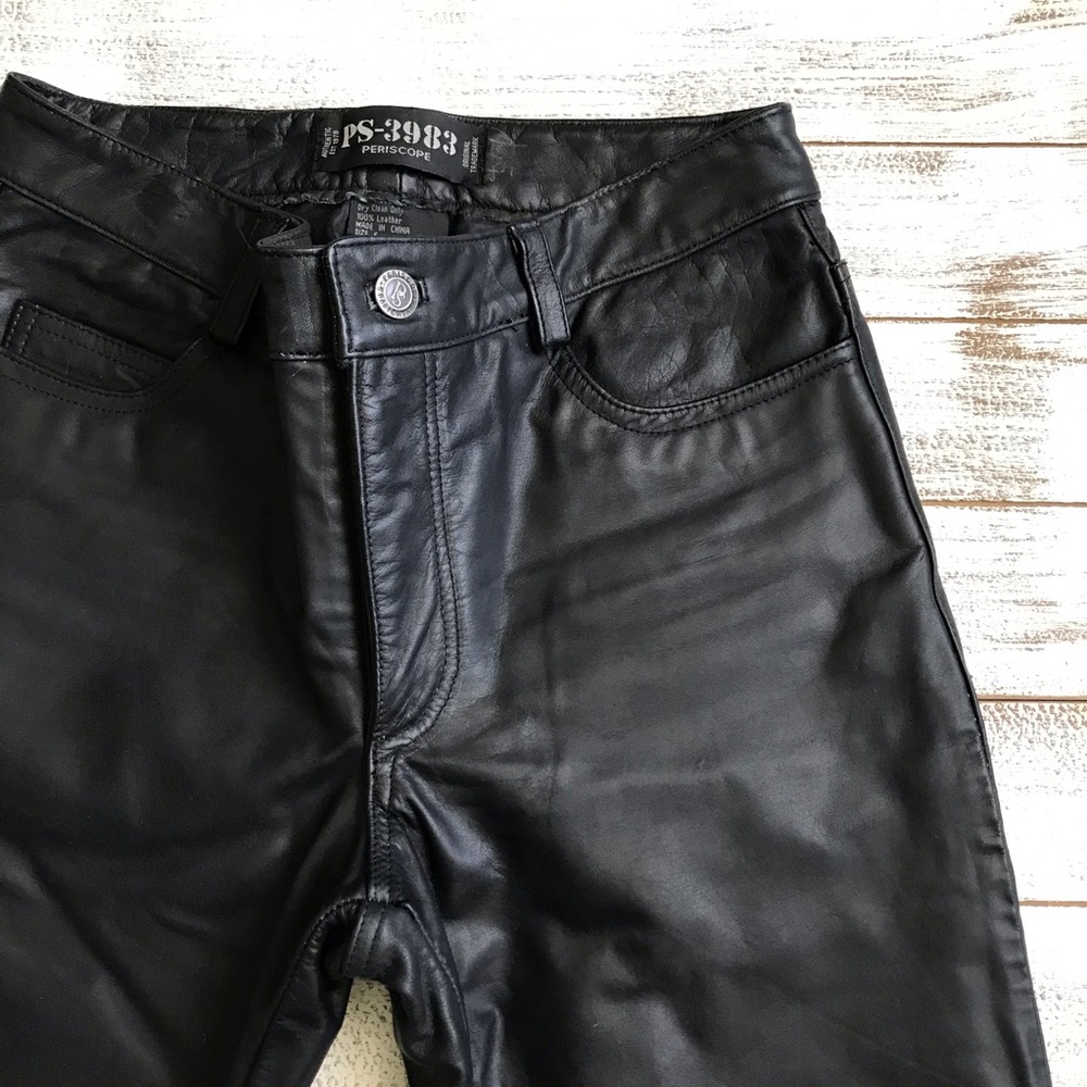 PERISCOPE LEATHER PANT - Picture 6 of 8